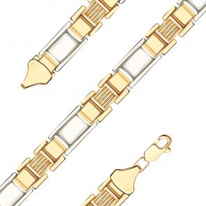 Золотой браслет плетение Фантазийное МАГНАТ МА 023076 фото